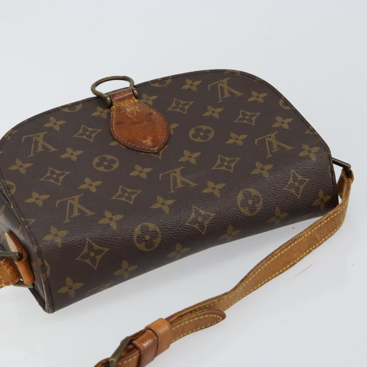 LOUIS VUITTON Monogram Saint Cloud GM Shoulder Bag M51242 LV Auth 144017