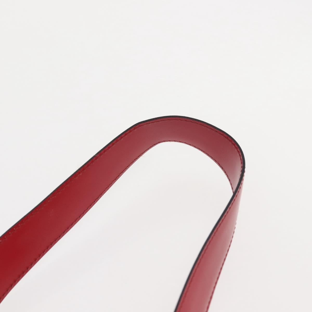 LOUIS VUITTON Epi Sac Depaule GM Shoulder Bag Red M80197 LV Auth 144021