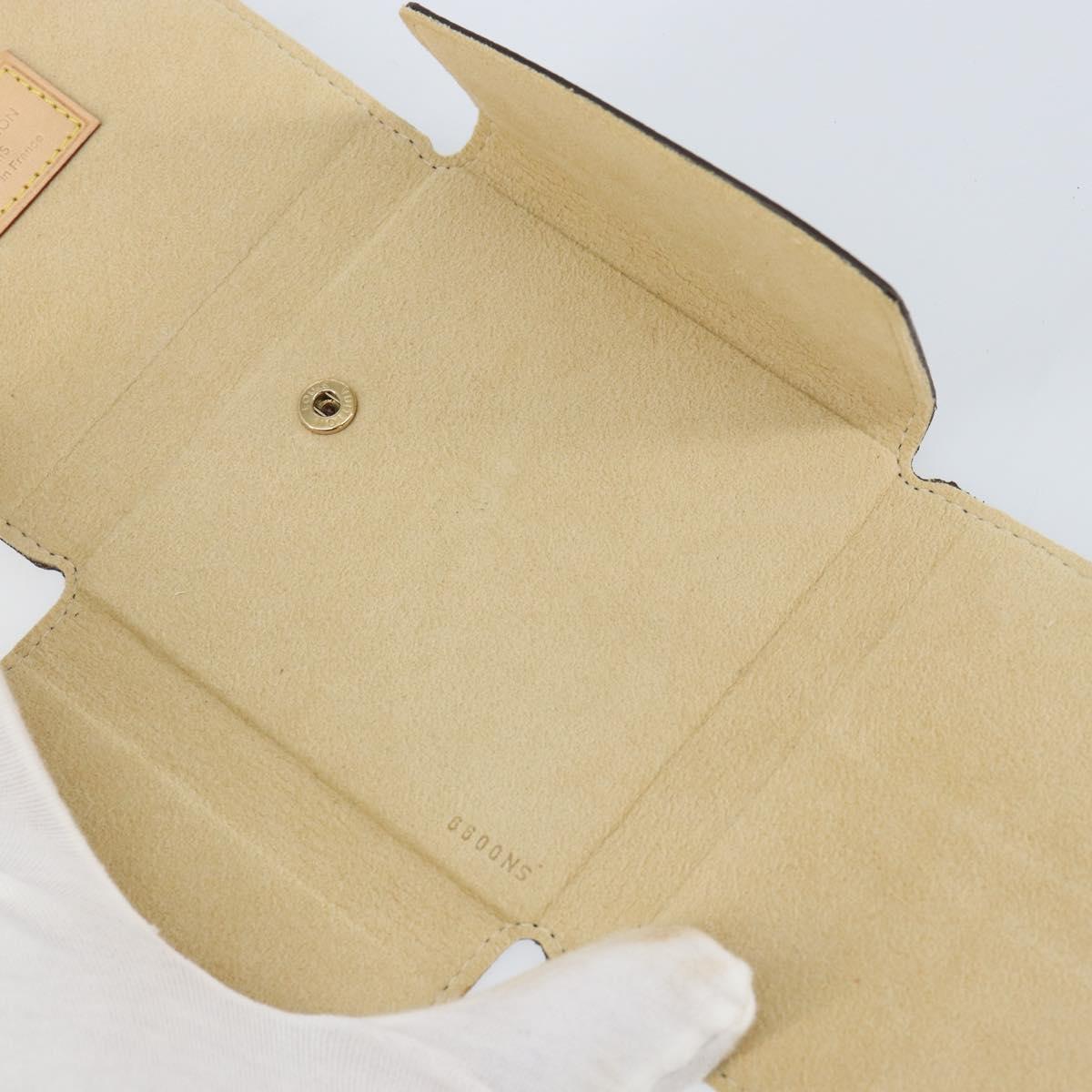 LOUIS VUITTON Monogram Accessory Case Jewelry Box LV Auth 144027