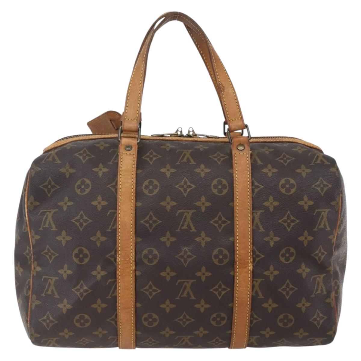 LOUIS VUITTON Monogram Sac Souple 35 Boston Bag M41626 LV Auth 144036