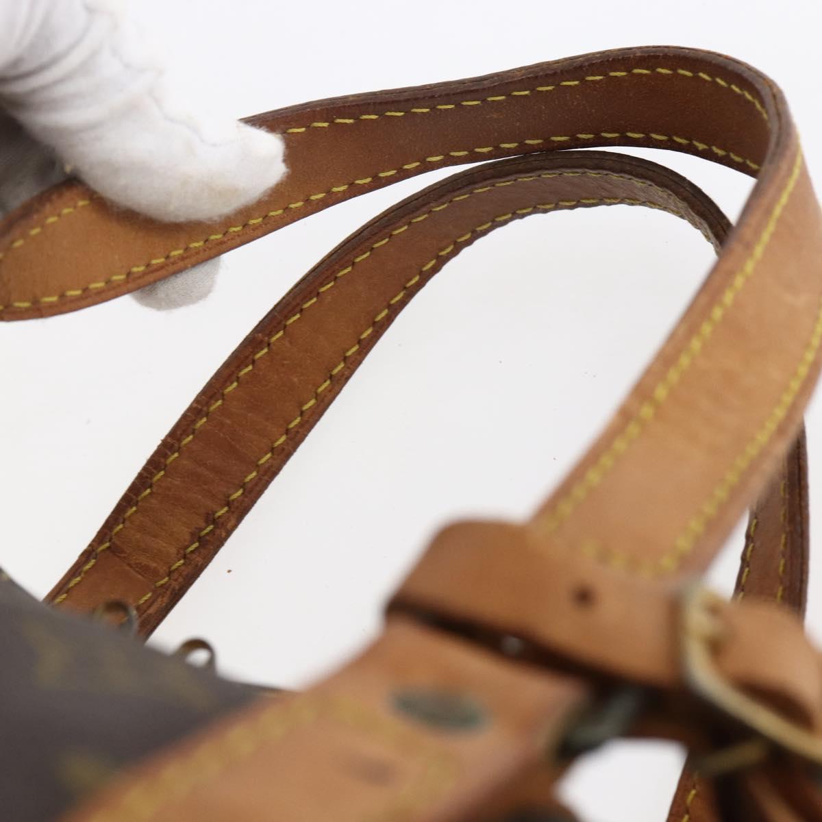 LOUIS VUITTON Monogram Sac Souple 35 Boston Bag M41626 LV Auth 144036