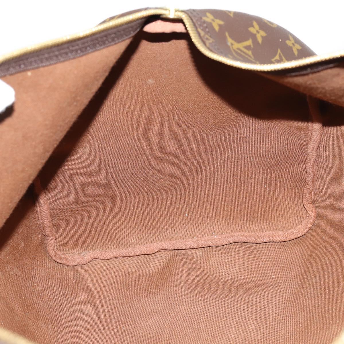 LOUIS VUITTON Monogram Keepall 55 Boston Bag M41424 LV Auth 144038