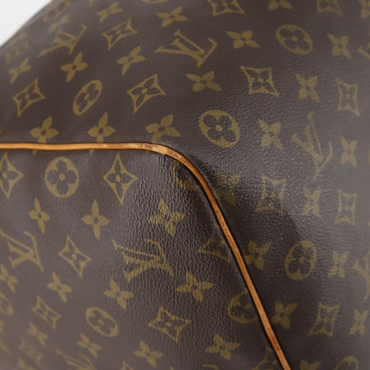 LOUIS VUITTON Monogram Keepall 60 Boston Bag M41422 LV Auth 144039