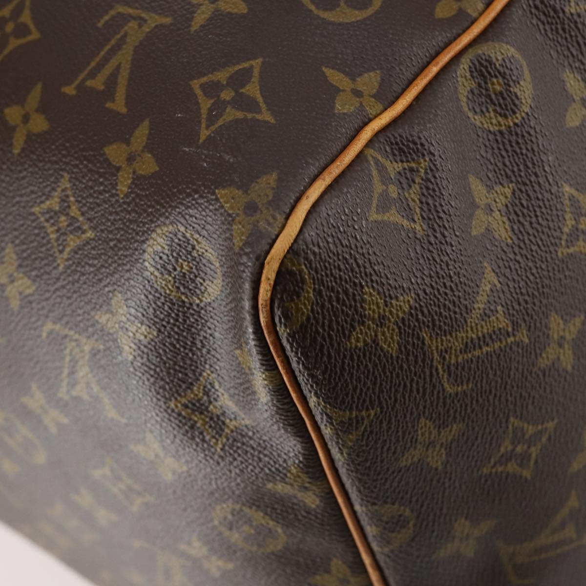 LOUIS VUITTON Monogram Keepall 60 Boston Bag M41422 LV Auth 144039
