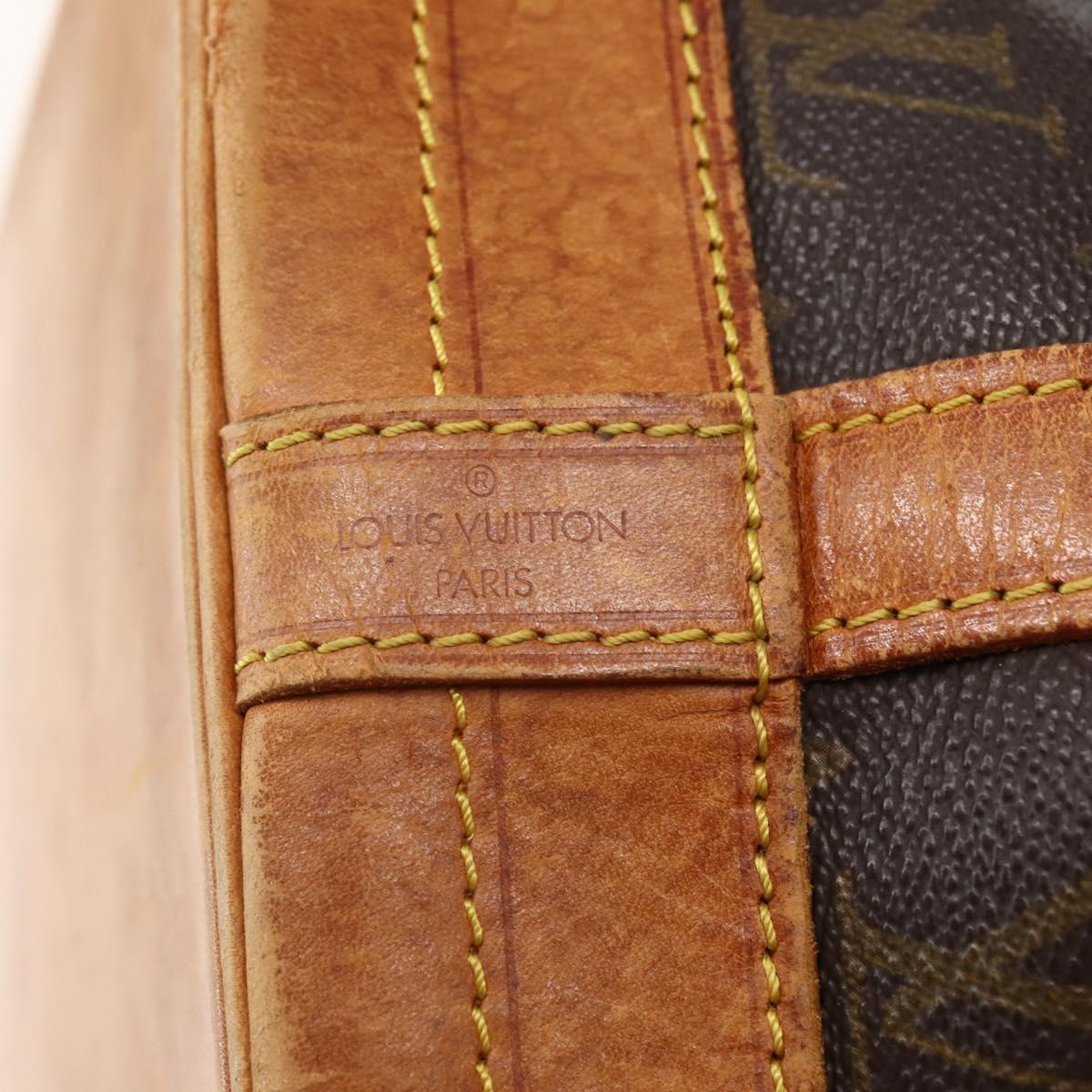 LOUIS VUITTON Monogram Noe Shoulder Bag M42224 LV Auth 144044