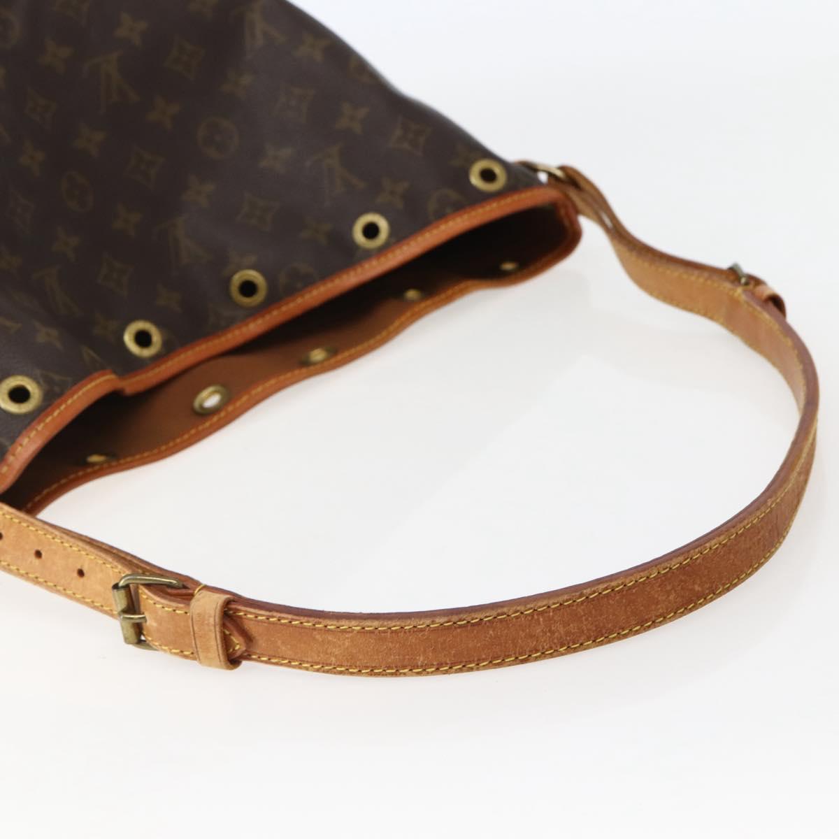 LOUIS VUITTON Monogram Noe Shoulder Bag M42224 LV Auth 144044