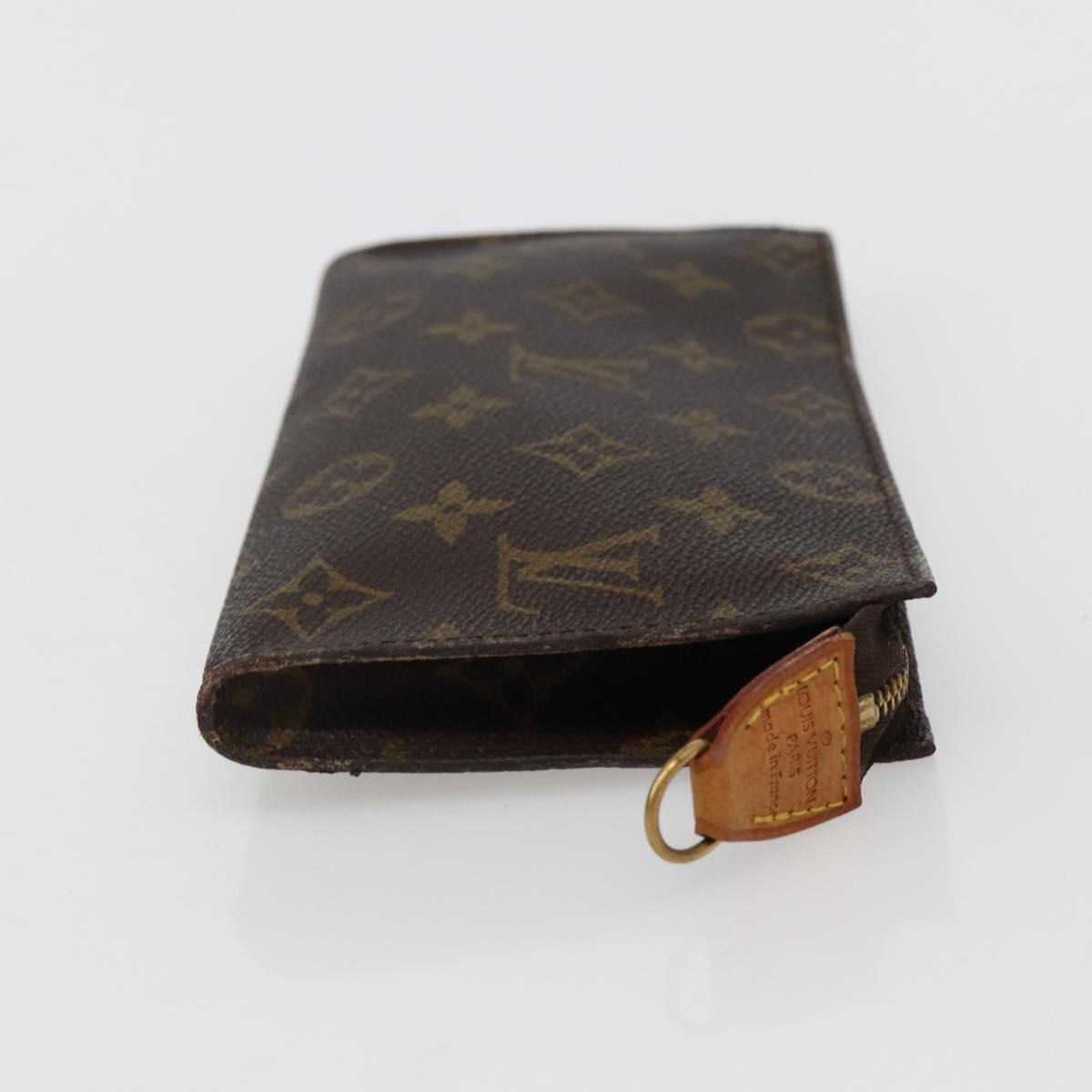 LOUIS VUITTON Monogram Bucket GM Accessory Pouch LV Auth 144051