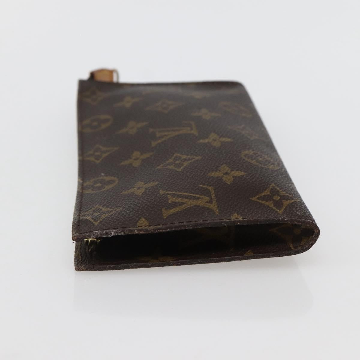 LOUIS VUITTON Monogram Bucket GM Accessory Pouch LV Auth 144051