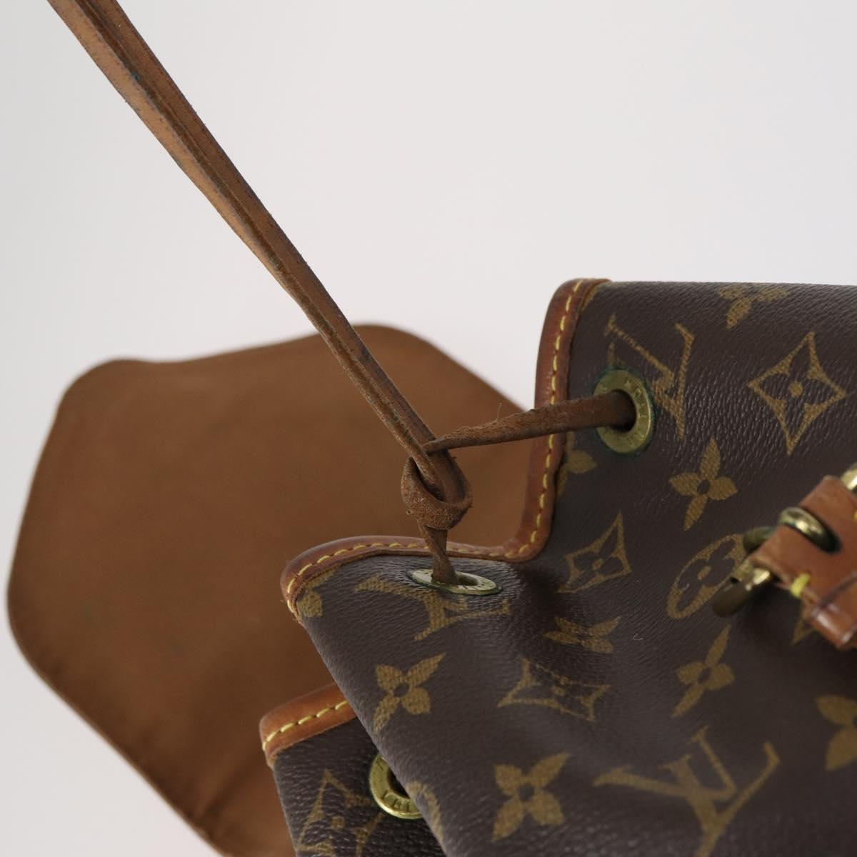 LOUIS VUITTON Monogram Montsouris MM Backpack M51136 LV Auth 144055
