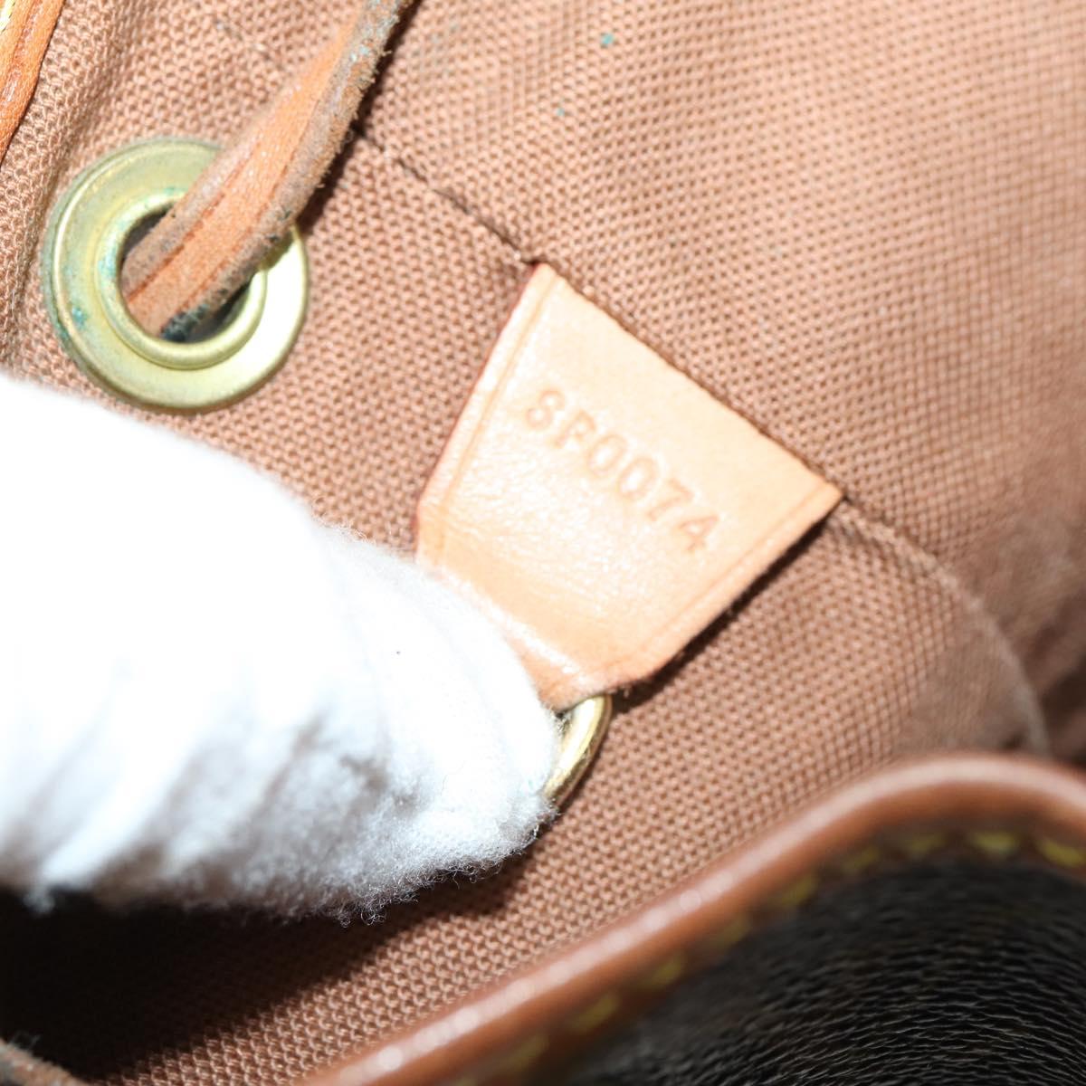 LOUIS VUITTON Monogram Montsouris MM Backpack M51136 LV Auth 144055