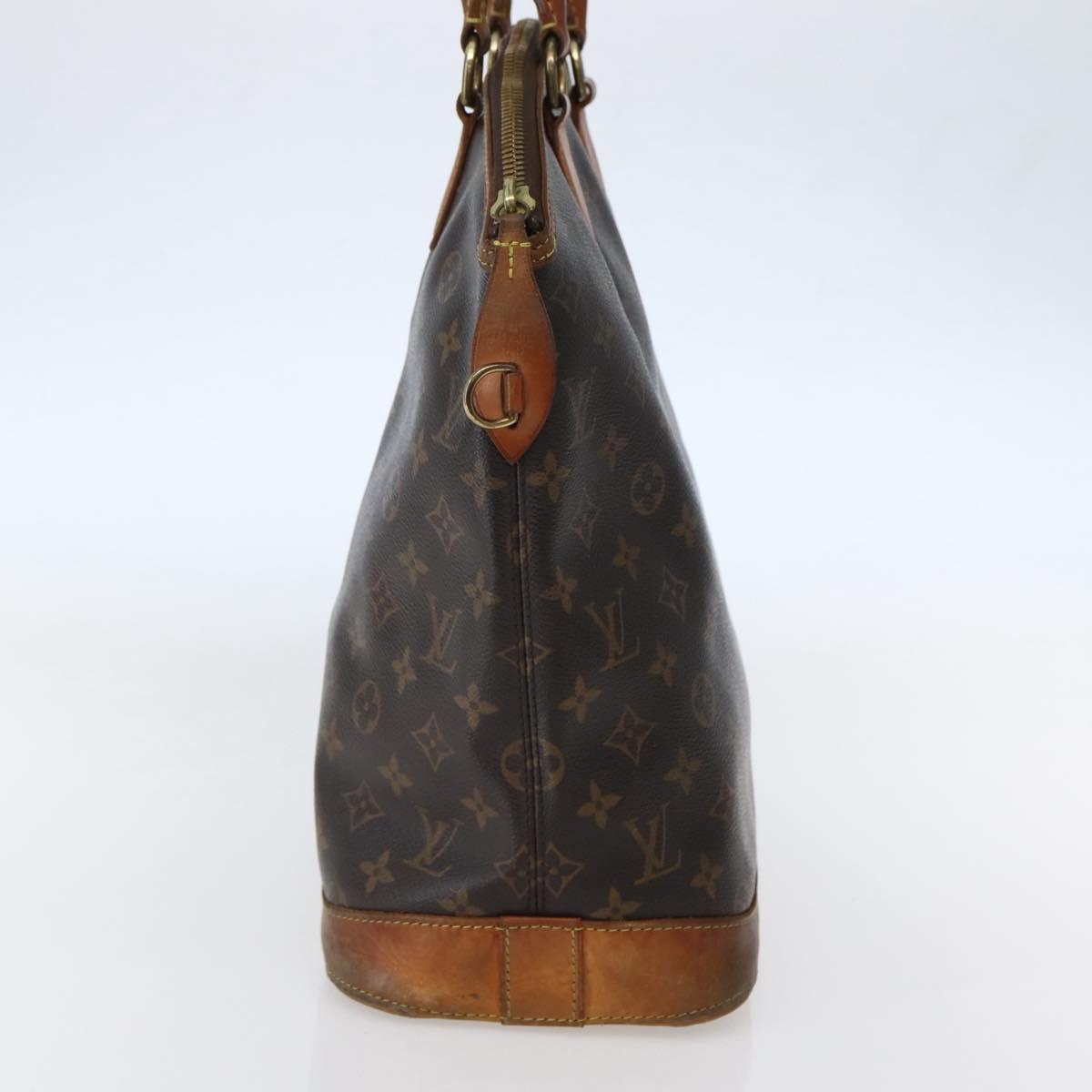 LOUIS VUITTON Monogram Lockit Vertical Hand Bag M40103 LV Auth 144056