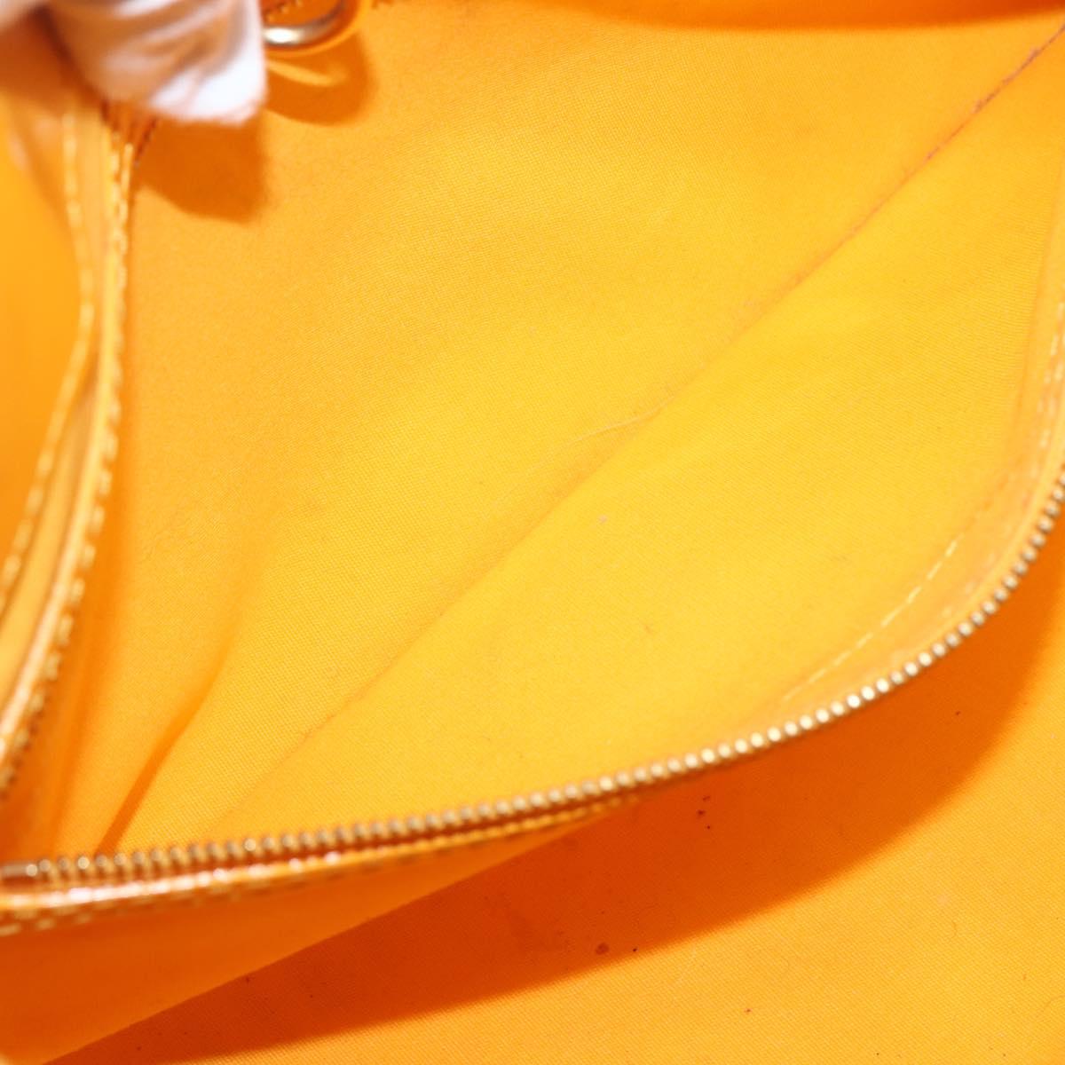 LOUIS VUITTON Monogram Vernis Wilshire PM Bag Jone Passion M91725 LV Auth 144066