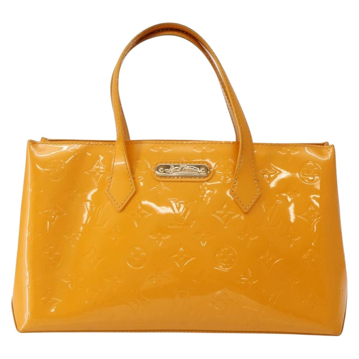 LOUIS VUITTON Monogram Vernis Wilshire PM Bag Jone Passion M91725 LV Auth 144066A