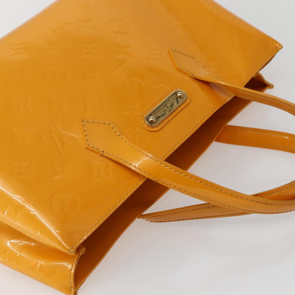 LOUIS VUITTON Monogram Vernis Wilshire PM Bag Jone Passion M91725 LV Auth 144066