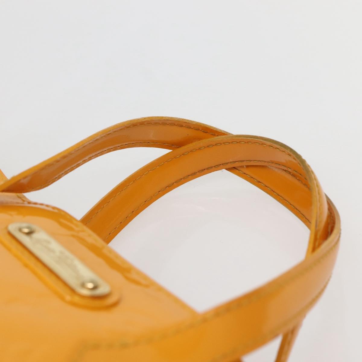 LOUIS VUITTON Monogram Vernis Wilshire PM Bag Jone Passion M91725 LV Auth 144066