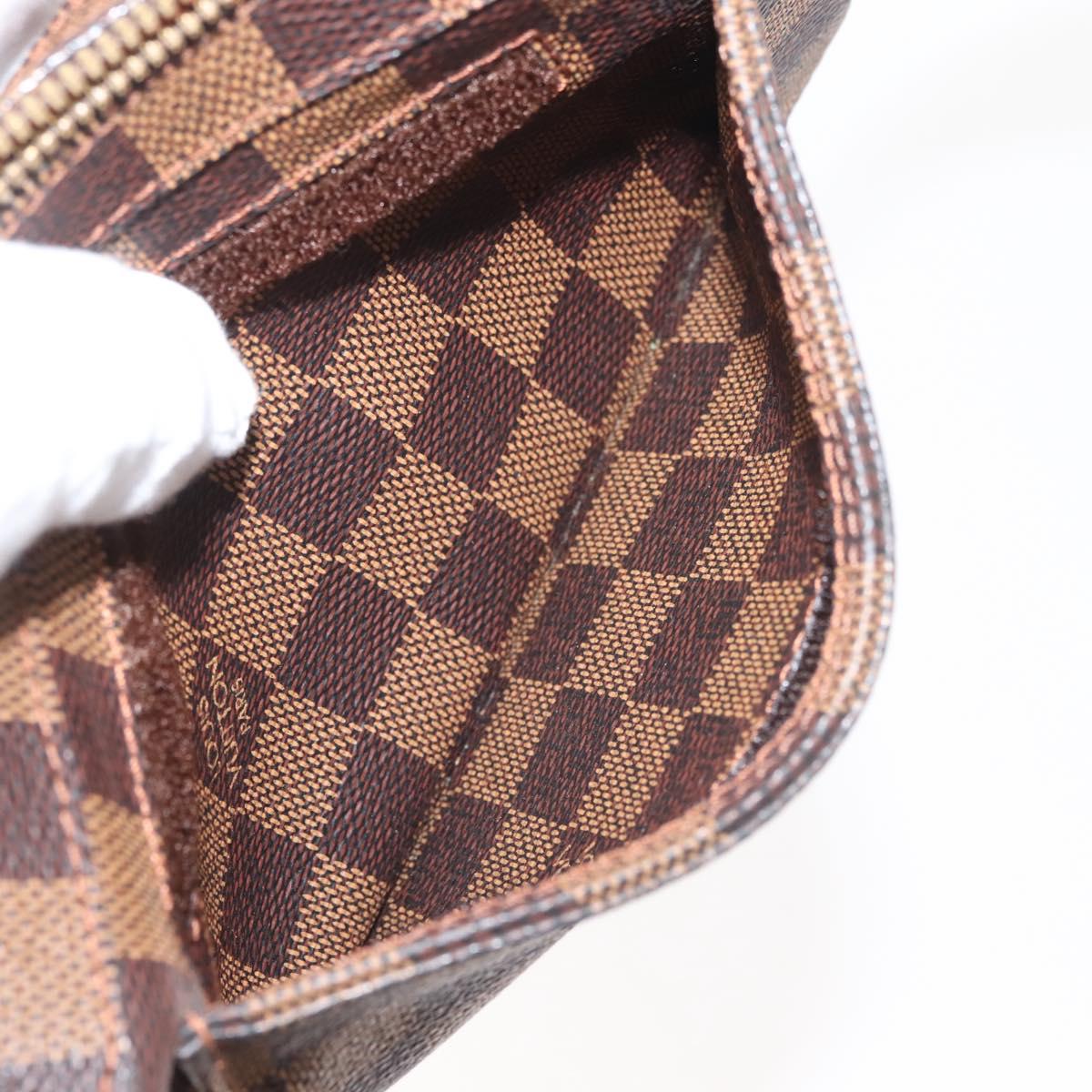 LOUIS VUITTON Damier Ebene Geronimos Shoulder Bag N51994 LV Auth 144068