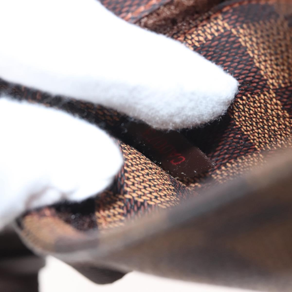 LOUIS VUITTON Damier Ebene Geronimos Shoulder Bag N51994 LV Auth 144068