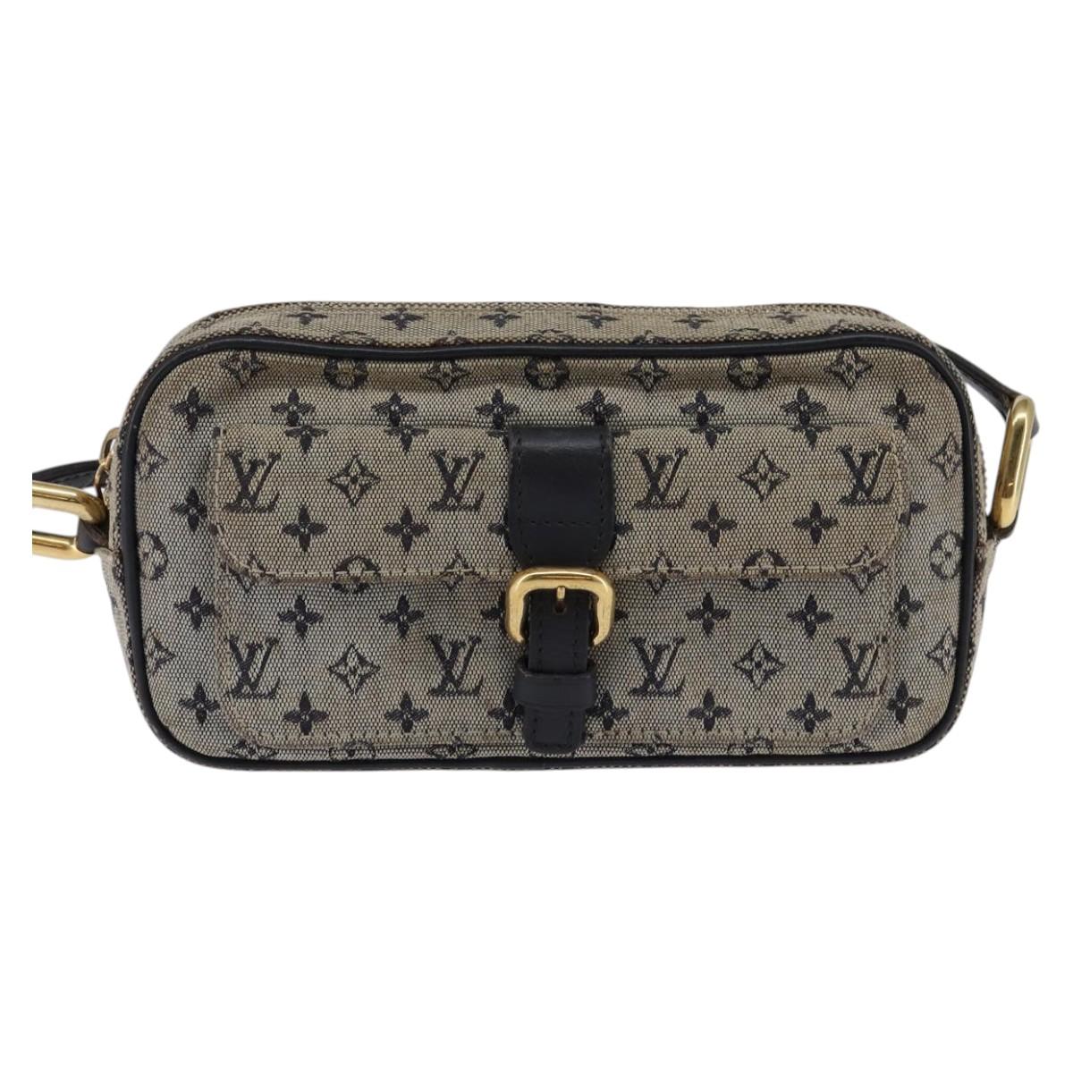 LOUIS VUITTON Monogram Mini Juliet MM Shoulder Bag Blue M92004 LV Auth 144071