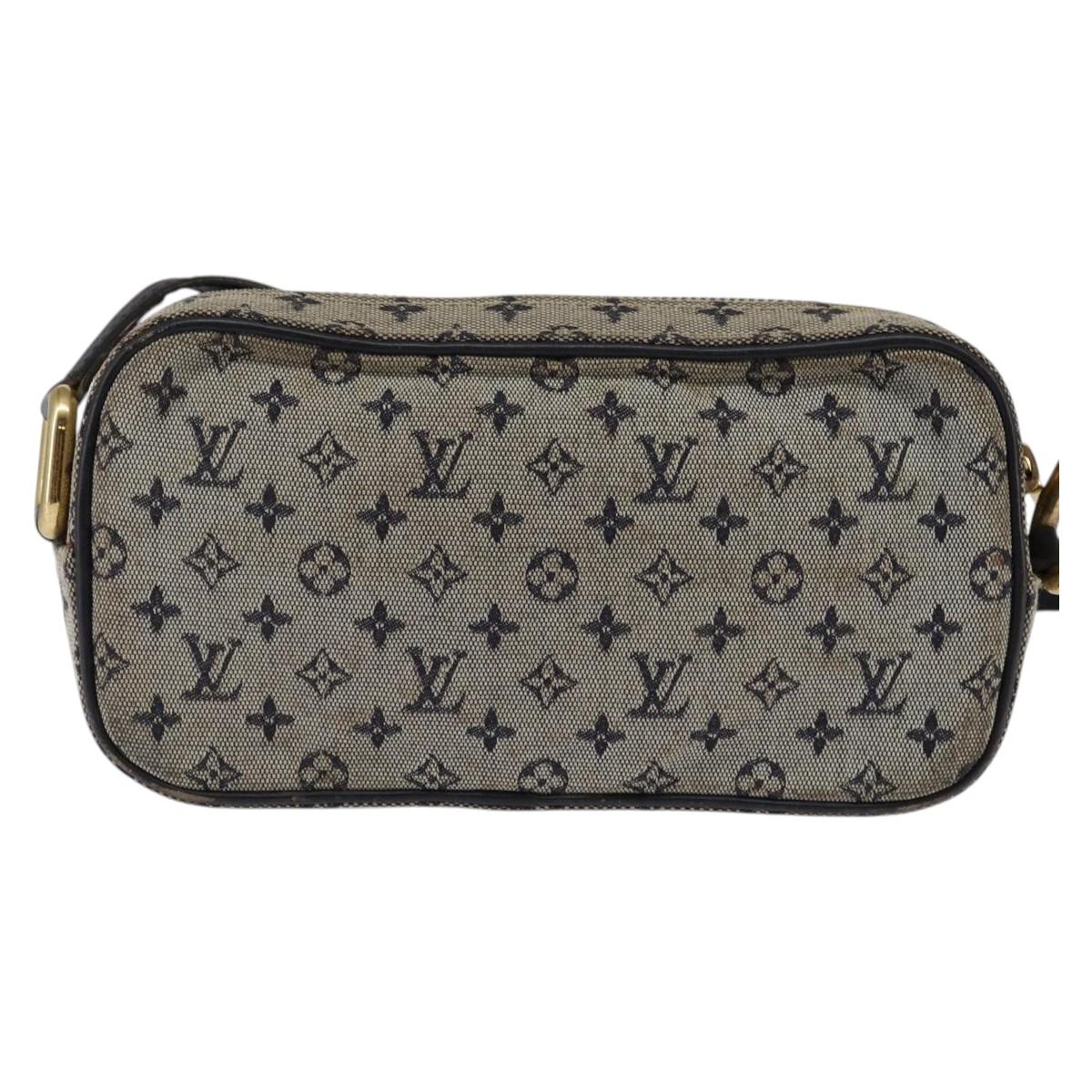 LOUIS VUITTON Monogram Mini Juliet MM Shoulder Bag Blue M92004 LV Auth 144071