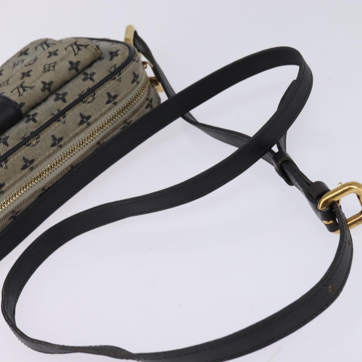 LOUIS VUITTON Monogram Mini Juliet MM Shoulder Bag Blue M92004 LV Auth 144071