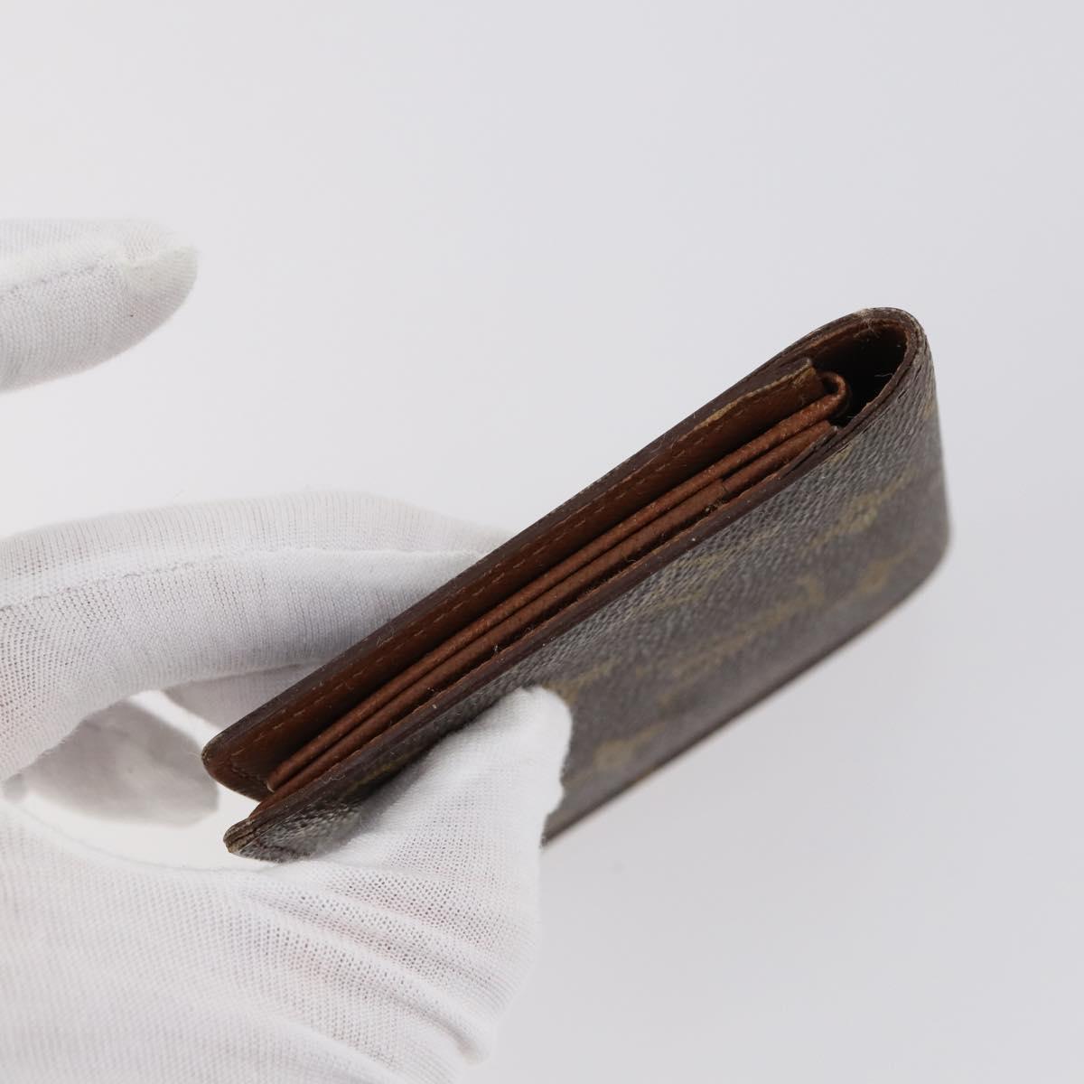 LOUIS VUITTON Monogram Porte 2 Cult Vertical Pass Case 2Set M60533 Auth 144086