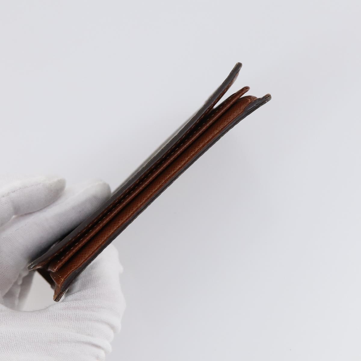 LOUIS VUITTON Monogram Porte 2 Cult Vertical Pass Case 2Set M60533 Auth 144086