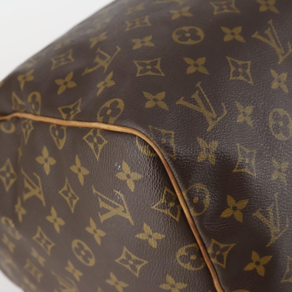 LOUIS VUITTON Monogram Keepall 55 Boston Bag M41424 LV Auth 144117