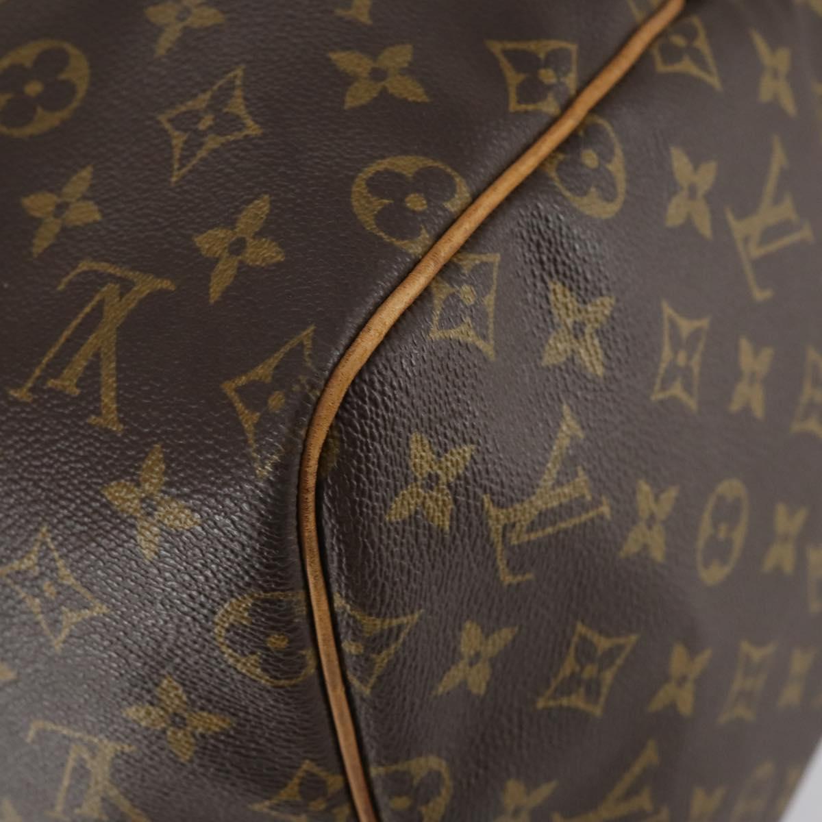 LOUIS VUITTON Monogram Keepall 55 Boston Bag M41424 LV Auth 144117