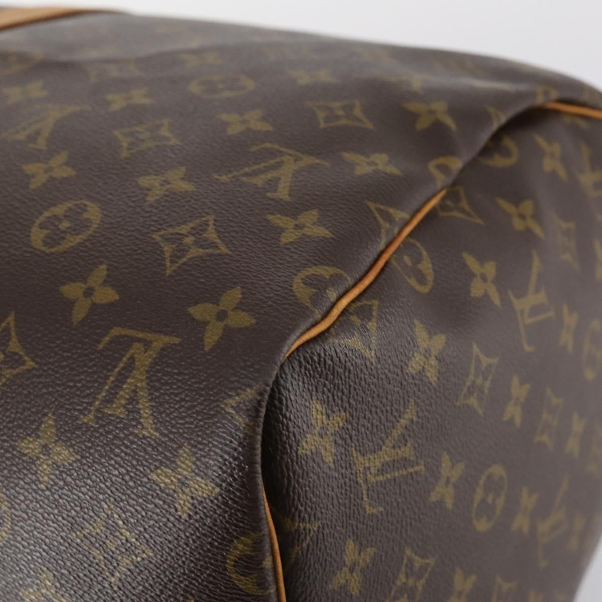 LOUIS VUITTON Monogram Keepall 55 Boston Bag M41424 LV Auth 144118