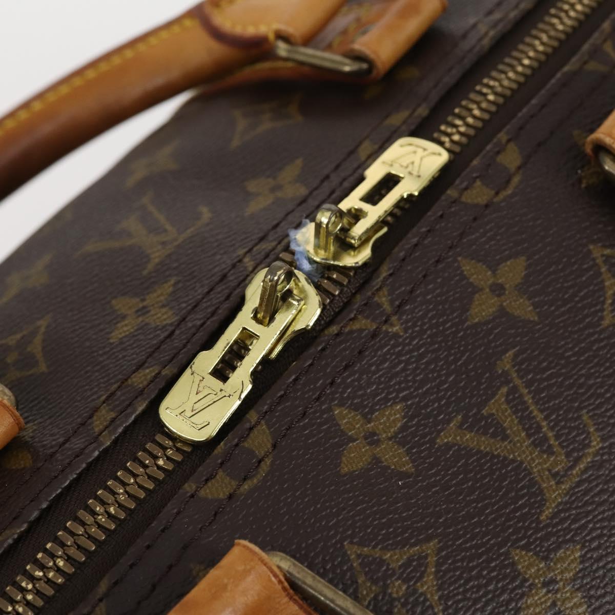 LOUIS VUITTON Monogram Keepall 55 Boston Bag M41424 LV Auth 144118