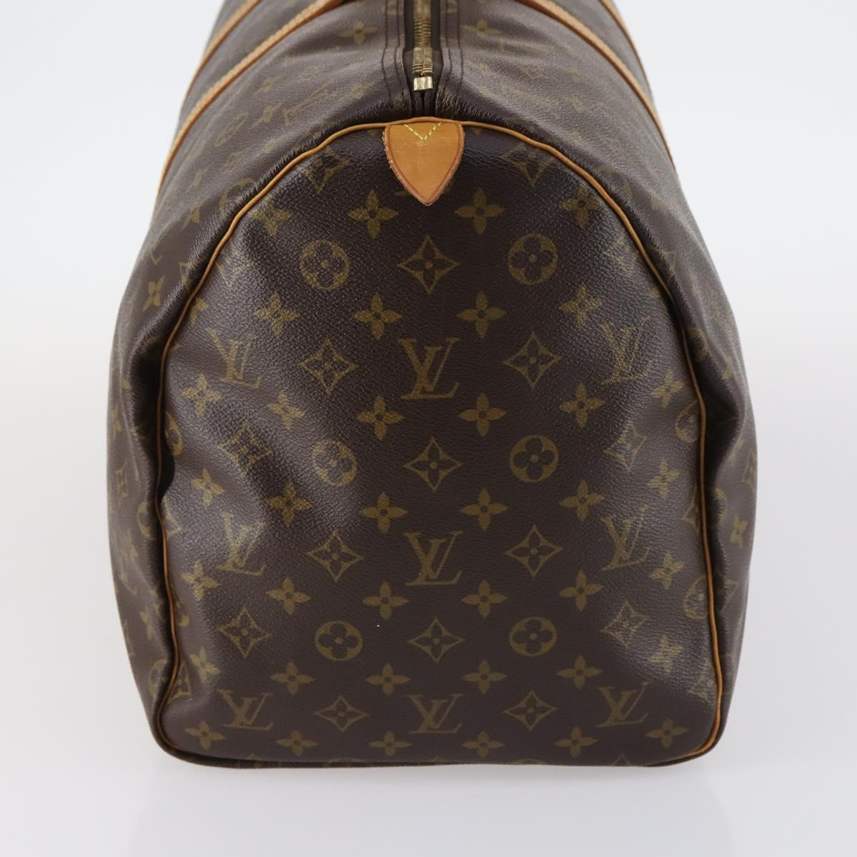 LOUIS VUITTON Monogram Keepall 55 Boston Bag M41424 LV Auth 144118