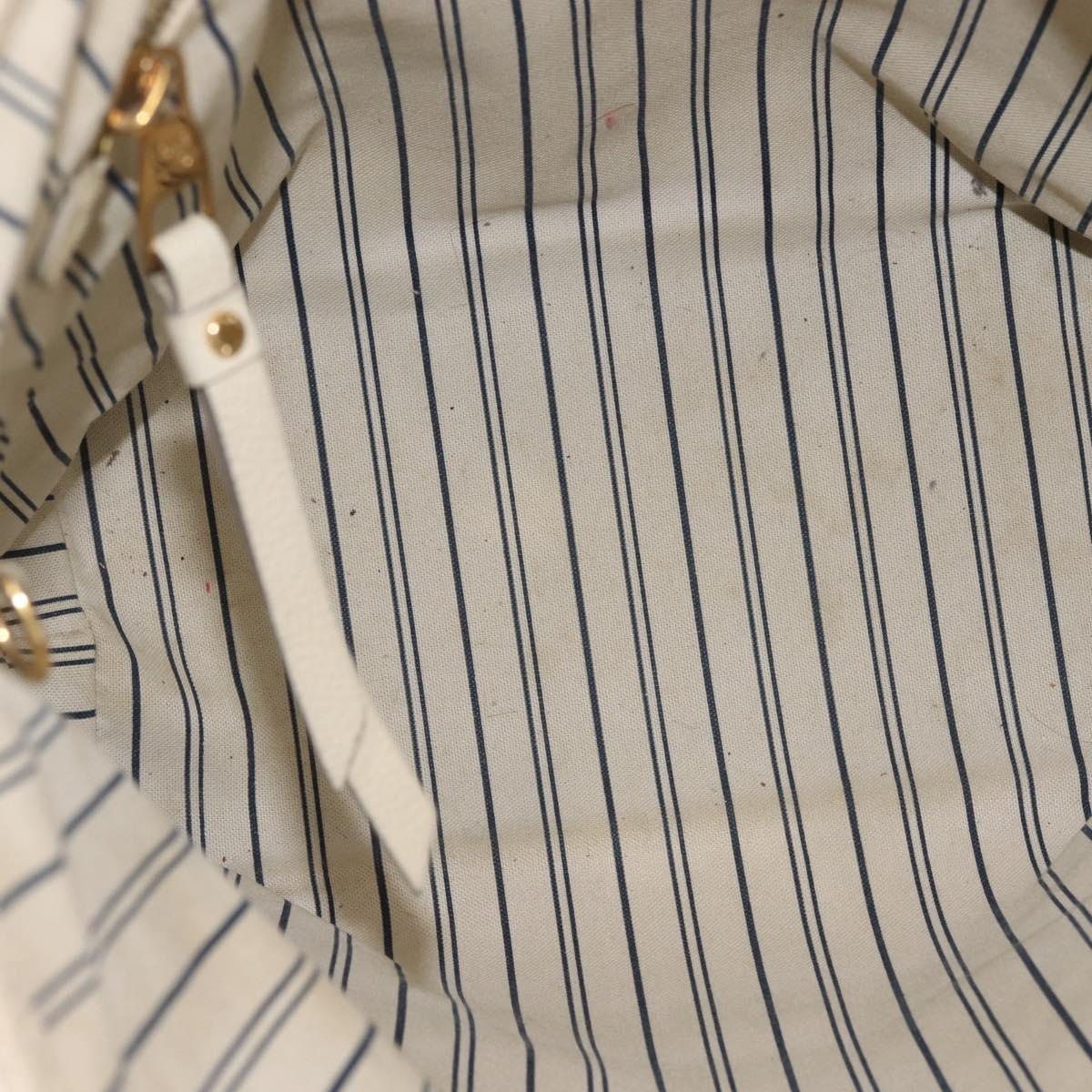 LOUIS VUITTON Monogram Empreinte Citadine PM Tote Bag Neige M40554 Auth 144145