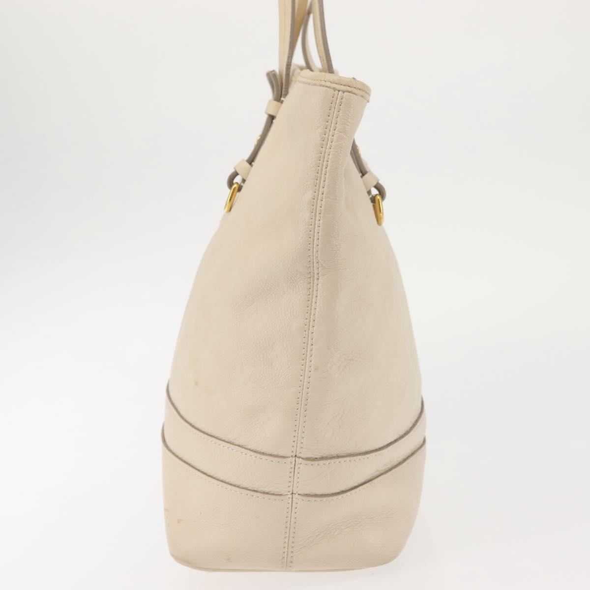 LOUIS VUITTON Monogram Empreinte Citadine PM Tote Bag Neige M40554 Auth 144145