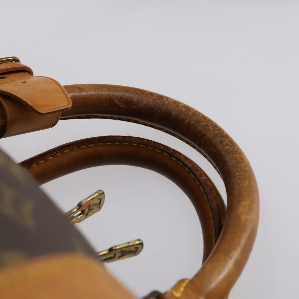 LOUIS VUITTON Monogram Keepall Bandouliere 60 Boston Bag M41412 LV Auth 144148