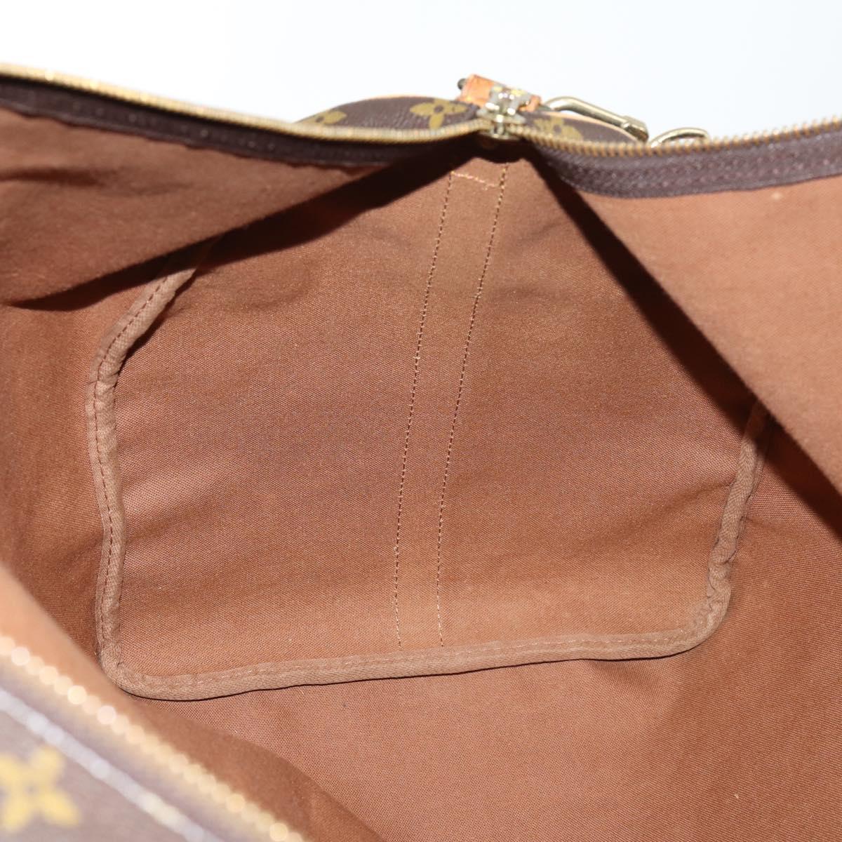 LOUIS VUITTON Monogram Keepall Bandouliere 60 Boston Bag M41412 LV Auth 144148