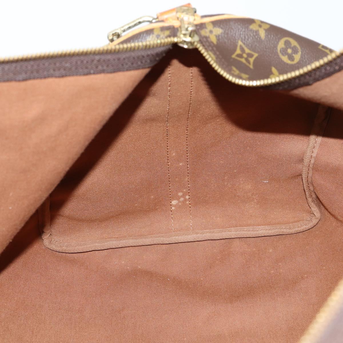 LOUIS VUITTON Monogram Keepall Bandouliere 60 Boston Bag M41412 LV Auth 144148