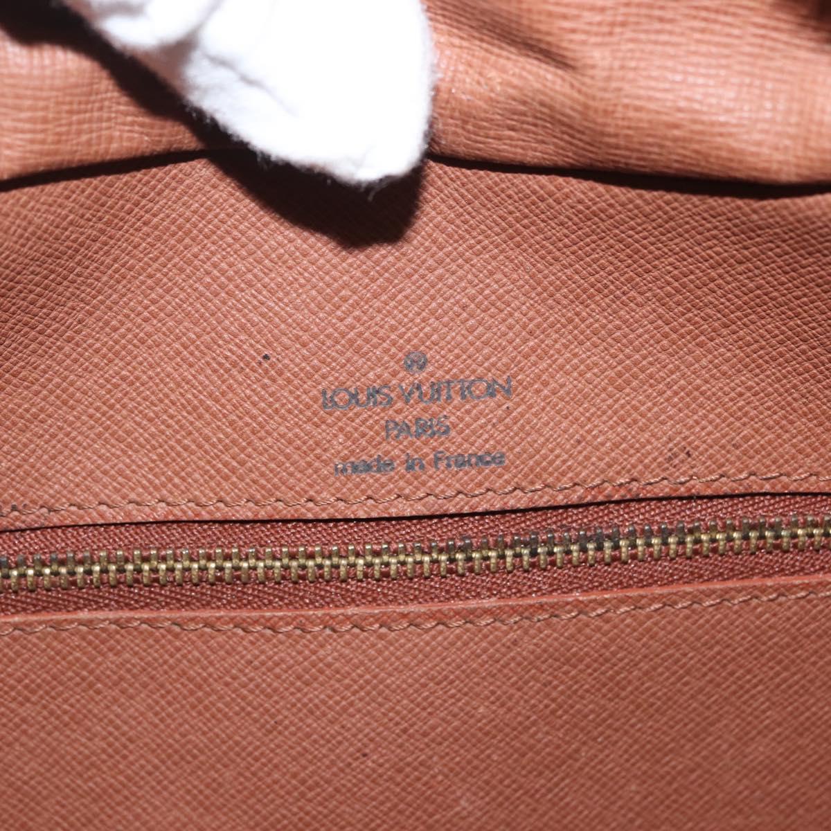 LOUIS VUITTON Monogram Boulogne 35 Shoulder Bag M51260 LV Auth 144151