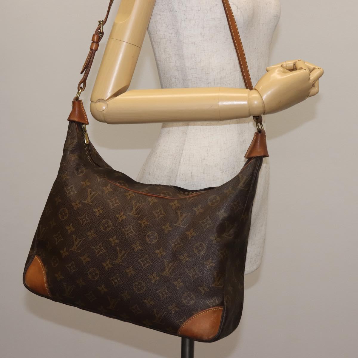 LOUIS VUITTON Monogram Boulogne 35 Shoulder Bag M51260 LV Auth 144151