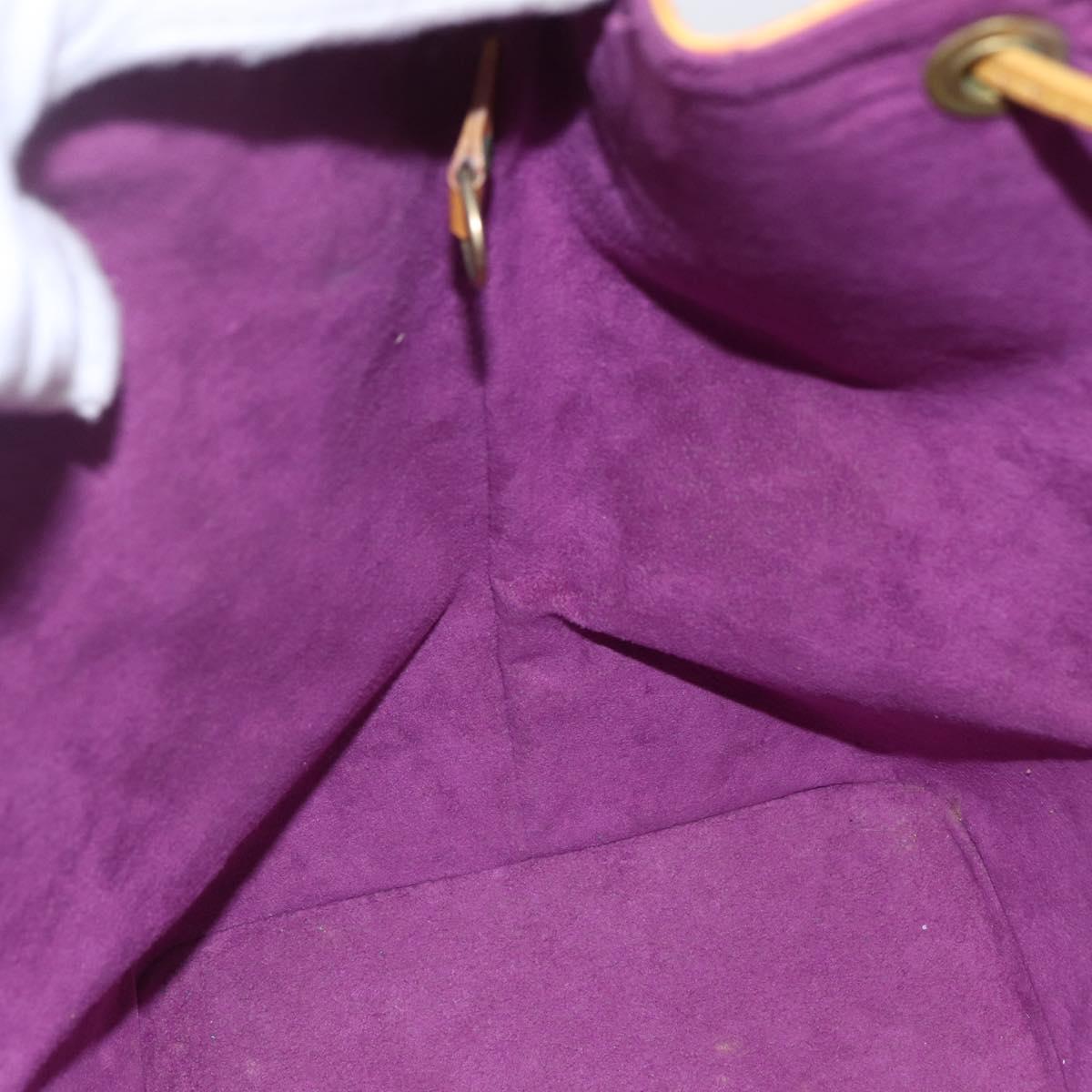 LOUIS VUITTON Epi Petit Noe Shoulder Bag Yellow M44109 LV Auth 144154