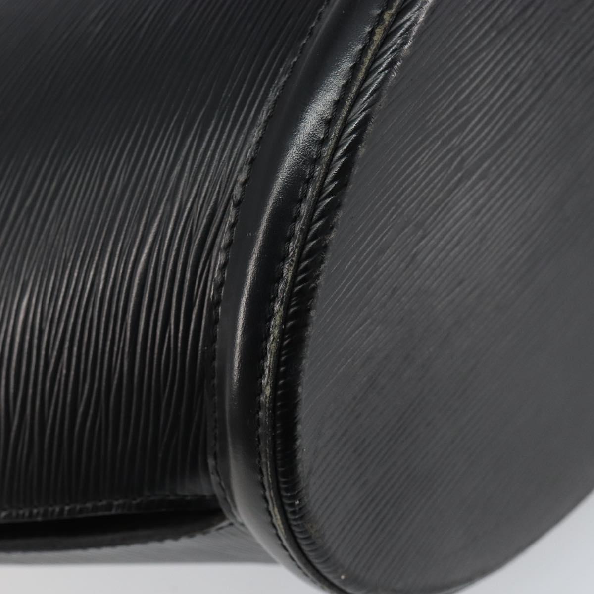 LOUIS VUITTON Epi Saint Jacques Shopping Bag Black M52262 LV Auth 144155