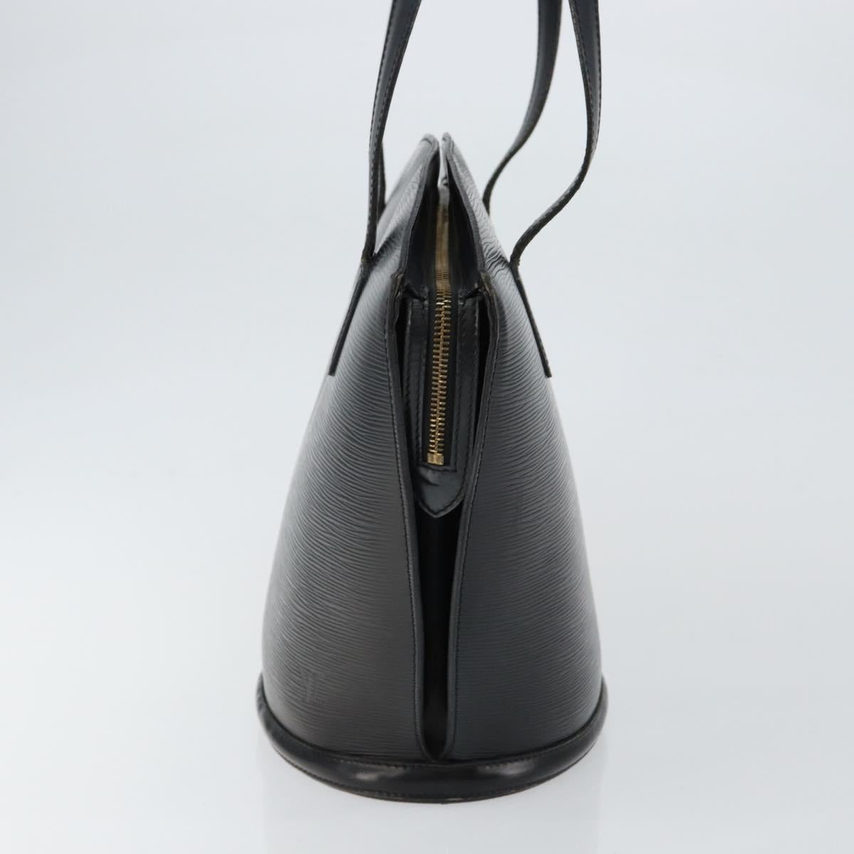 LOUIS VUITTON Epi Saint Jacques Shopping Bag Black M52262 LV Auth 144155