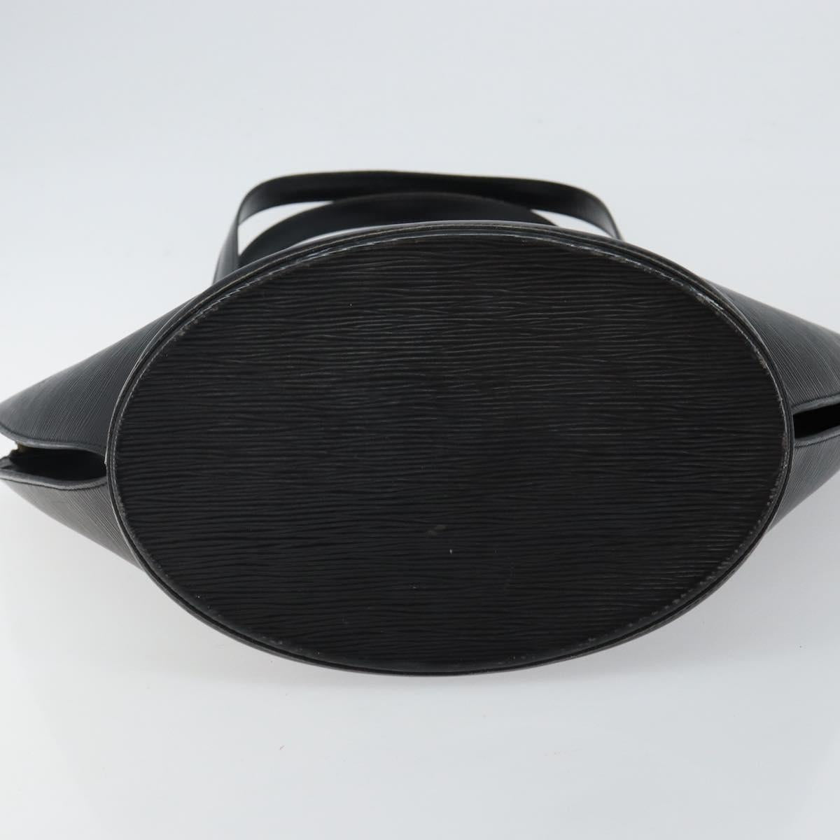 LOUIS VUITTON Epi Saint Jacques Shopping Bag Black M52262 LV Auth 144155