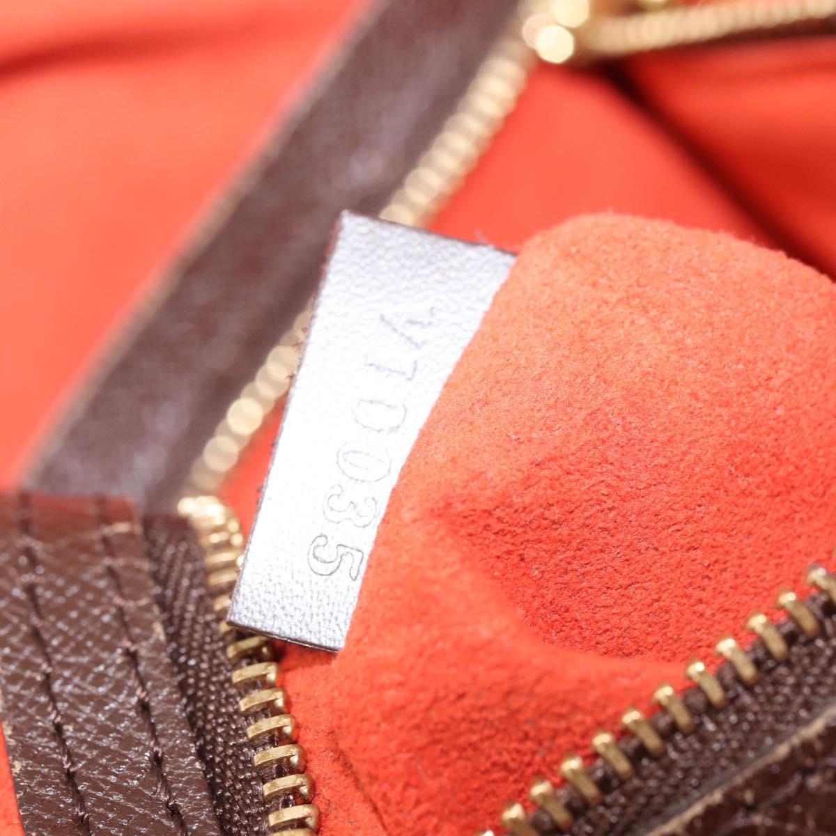 LOUIS VUITTON Damier Ebene Brera Hand Bag N51150 LV Auth 144157