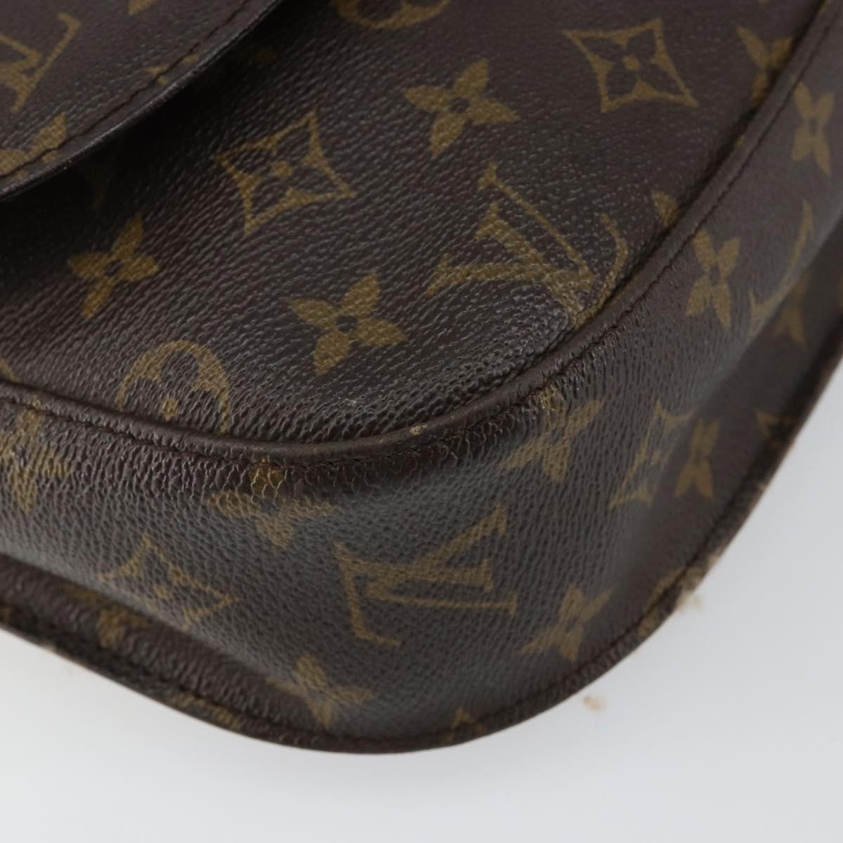 LOUIS VUITTON Monogram Saint Cloud GM Shoulder Bag M51242 LV Auth 144160