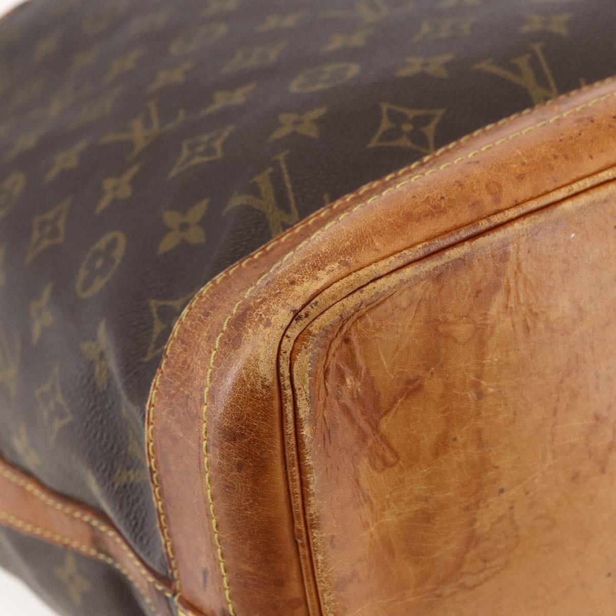 LOUIS VUITTON Monogram Noe Shoulder Bag M42224 LV Auth 144162
