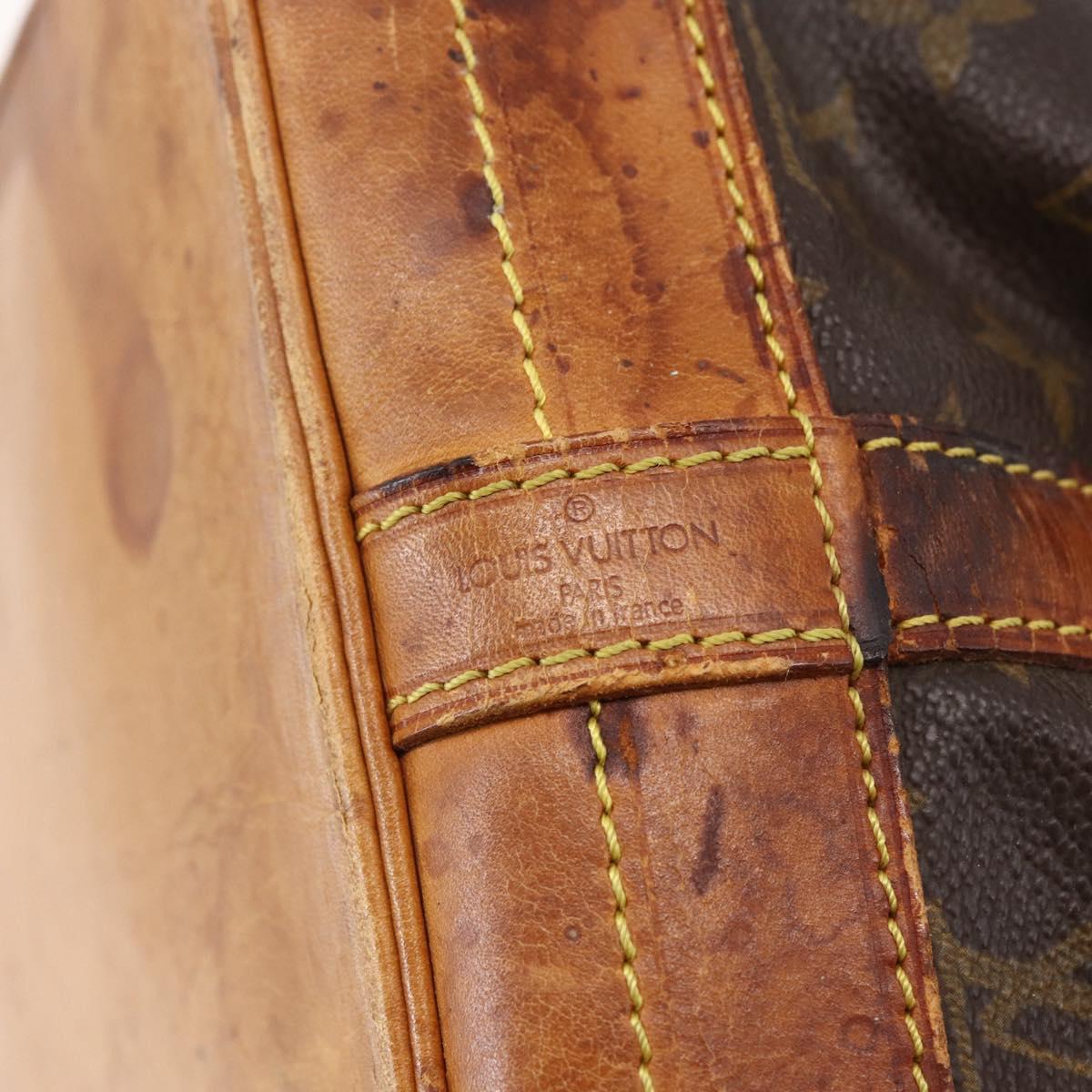 LOUIS VUITTON Monogram Noe Shoulder Bag M42224 LV Auth 144162