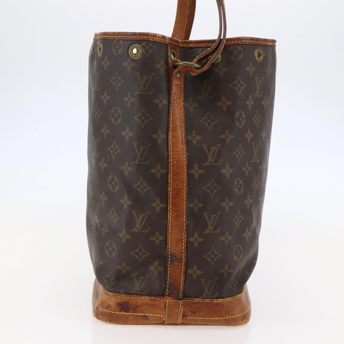 LOUIS VUITTON Monogram Noe Shoulder Bag M42224 LV Auth 144162