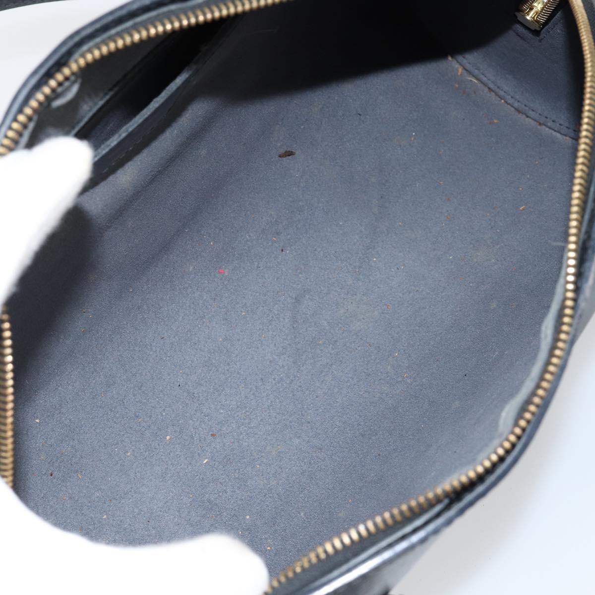 LOUIS VUITTON Epi Soufflot Hand Bag Black M52222 LV Auth 144169