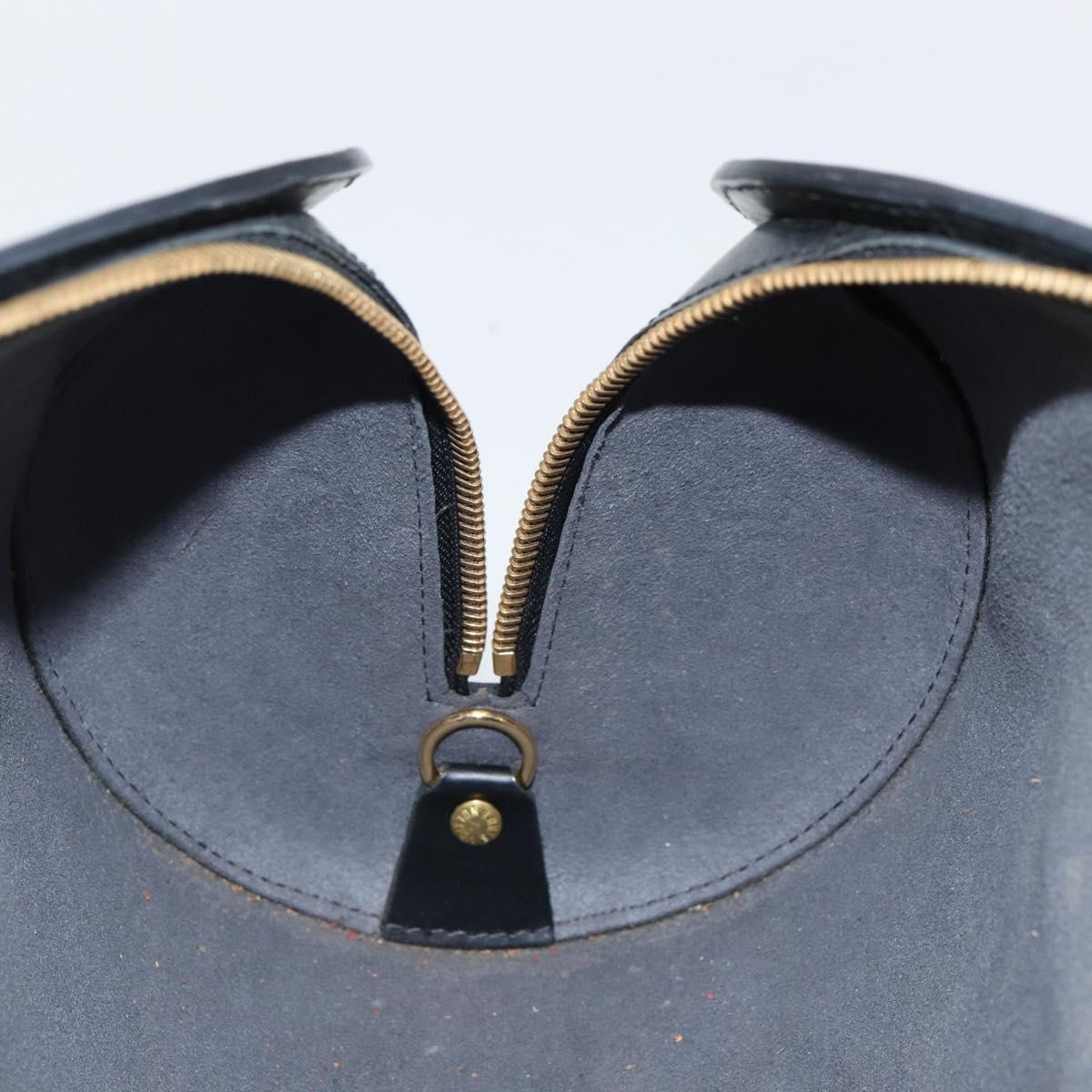 LOUIS VUITTON Epi Soufflot Hand Bag Black M52222 LV Auth 144169