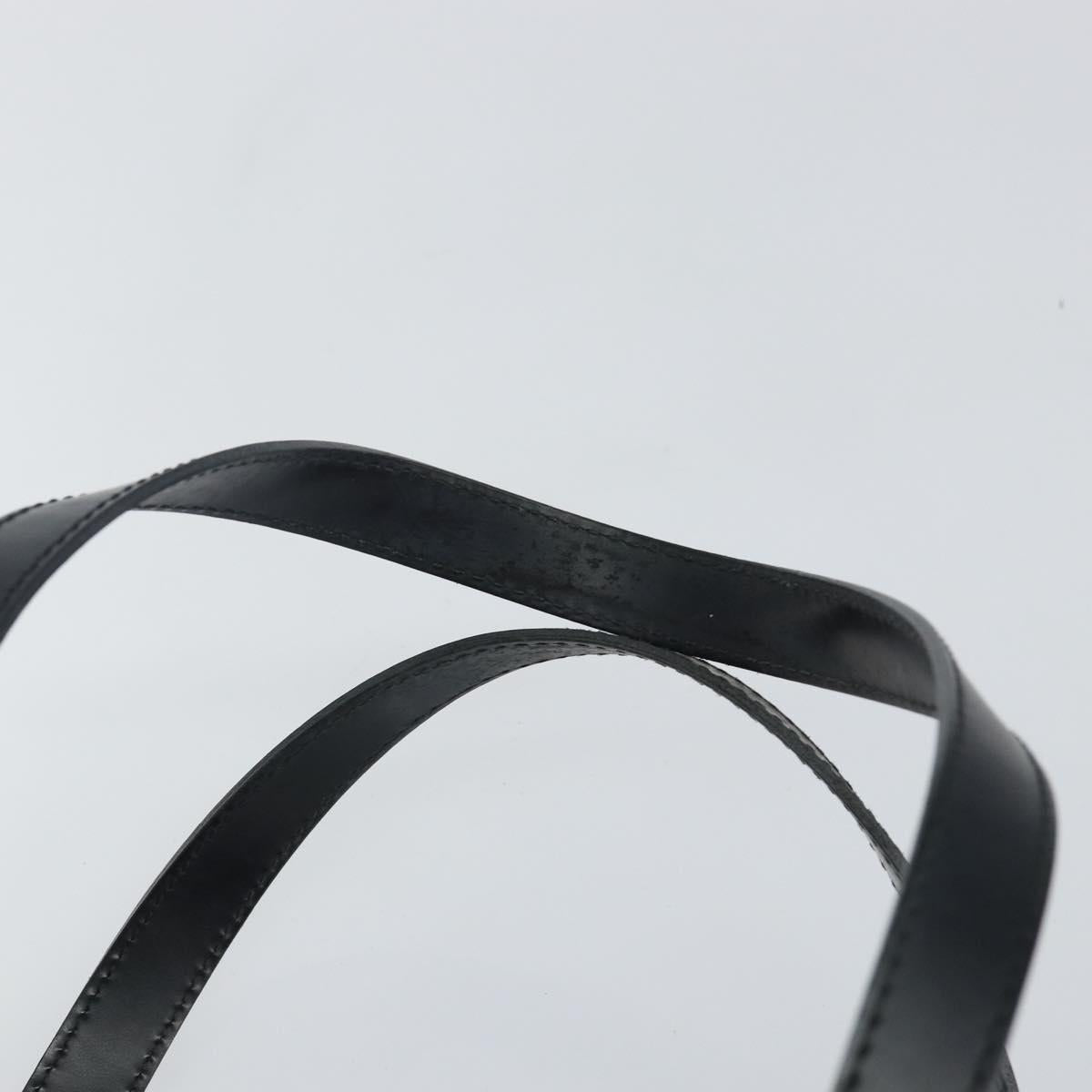 LOUIS VUITTON Epi Soufflot Hand Bag Black M52222 LV Auth 144169